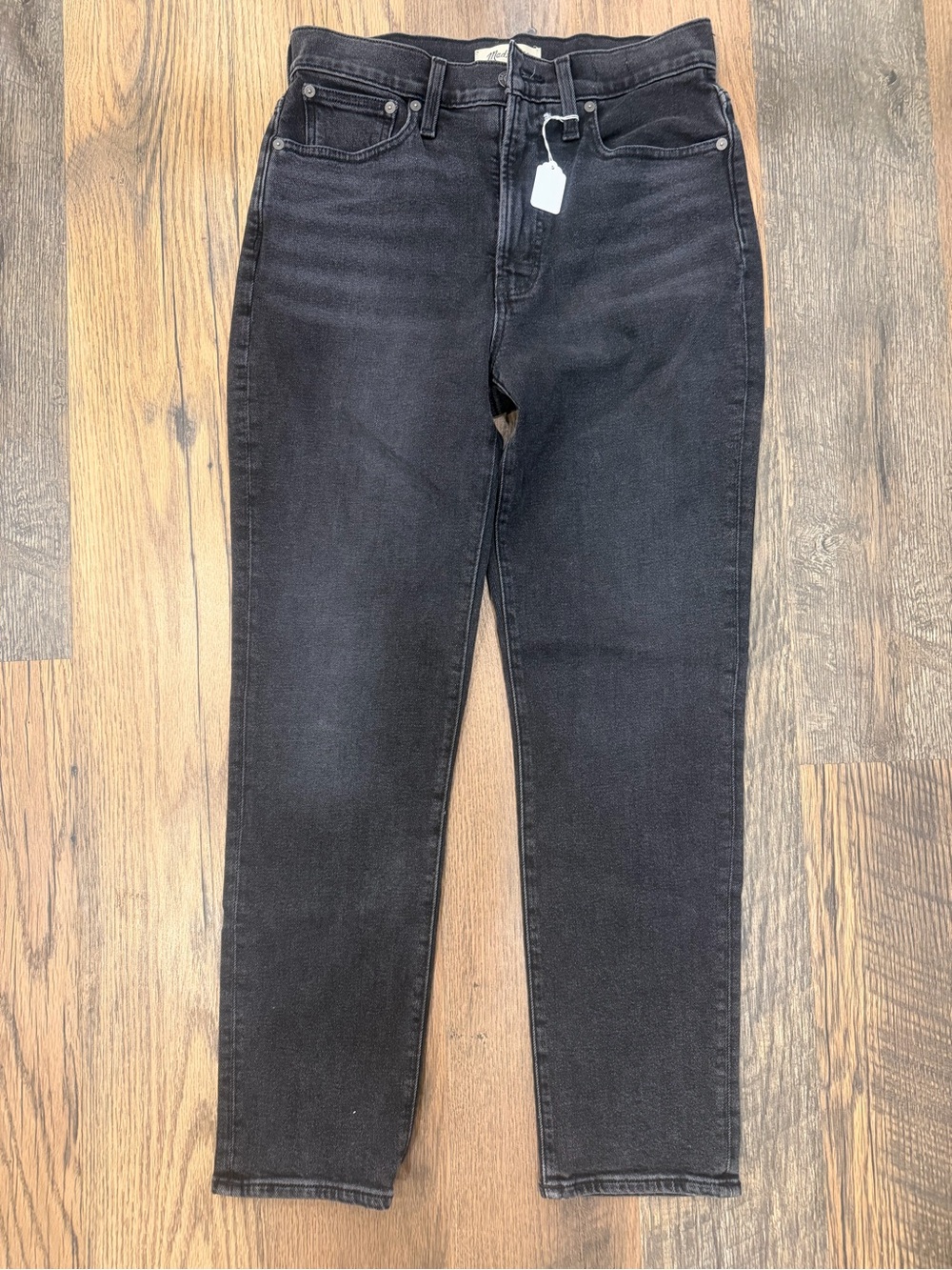 Madewell Black High-Rise Skinny Jeans